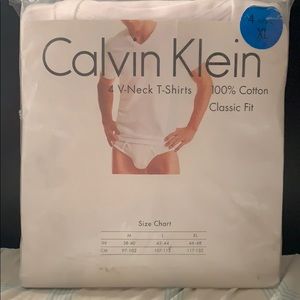 Calvin Klein 4 V-Neck T-Shirts